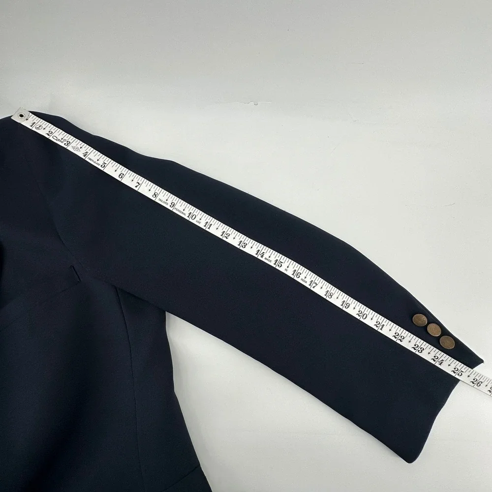 Levi's Action Suit Blazer Mens 46R‎ Navy Blue Sta-Prest Vintage Retro 70's